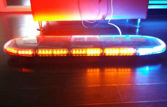 RED/BLUE super bright LED warning lightbar Ultra-thin , Puentes de luces，BALIZA DE BARRA DE LUCES ST9100B