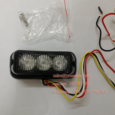 1W LED strobe Varningsljus / warning grille headlights surface visor mounting, LUCES DESTELLANTES LED ，Lampu Pol STL-310