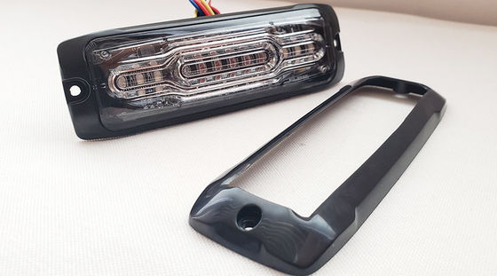 quality  Amber DC12-24V Led warning strobe Grill light , Luces de trabajo，Lightheads，Lampy  Stroboskopowe STL-120 factory