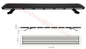 New 44'' 1W LED Vechile lightbar, Low-Profile  Light Bar, lysbjelke  BARA DE LUCE