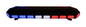 Police double row led warning lightbar   /vehicle lightbr/ LED lightbar BARRAS ECONOMICAS LED ST9900