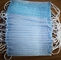 ready to ship disposable 3 Layer face mask in stock blue earloop pleated professional factory
